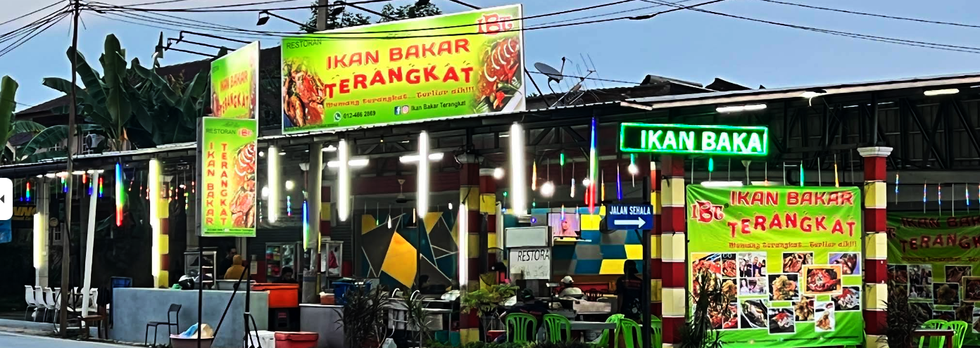 Ikan Bakar Terangkat