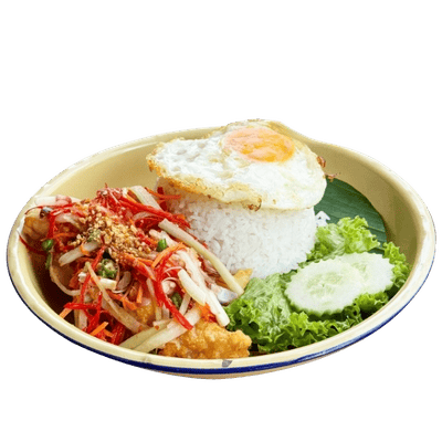 Thai Sauce Chicken Chop / Fish Fillet With Rice
