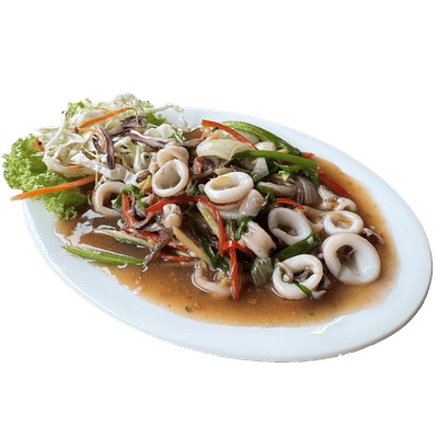 Fried Squid With Soy Sauce