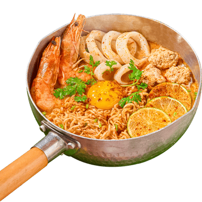 Combo Seafood Chicken Meat Ball Mama Mee