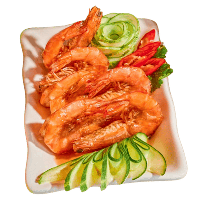 Fried Shrimp With Tamarind Sauce