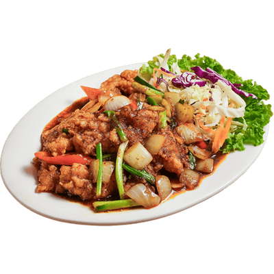 Stir Fried Dory Fish With Thai Sauce